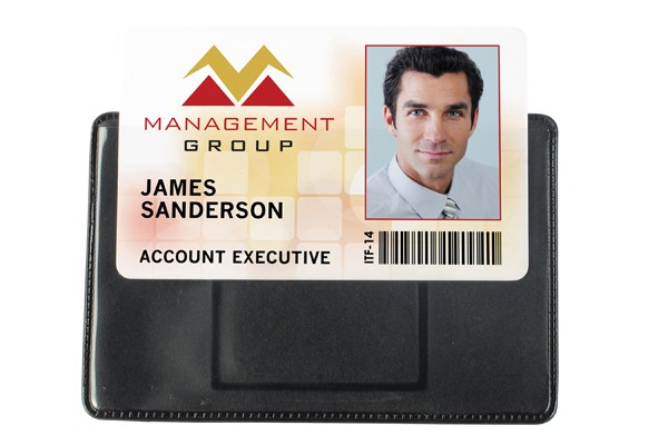 マグネット式ホルダー【横型 1ポケット】[クレジット/ データカード] | ピナクルID Accessories IDカード・社員証（名札