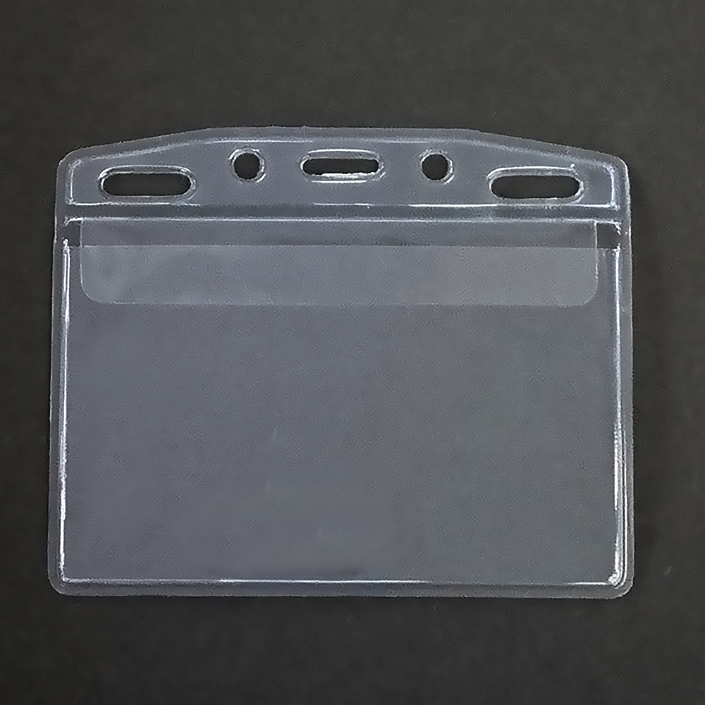 抗菌カードホルダー【横型】[Flap付き] | ピナクルID Accessories IDカード・社員証（名札）・ネックストラップの専門店